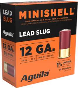 Aguila 12 GA Mini Shell 7/8 oz Slug FMJ 25 Rounds