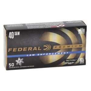 Federal .40 S&W 165 GR HST HP 50 Rounds Federal .40 S&W 165 GR HST HP 50 Rounds