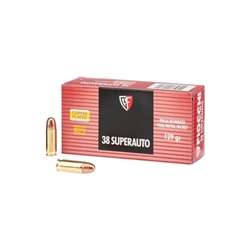 Fiocchi .38 ACP 129 GR FMJ 50 Rounds