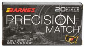 Barnes Precision Match 6.5 Creedmoor 140 GR HPBT 20 Rounds
