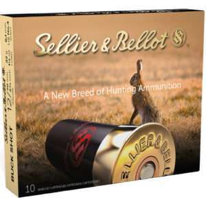 Sellier Bellot 12 GA 4 Buckshot 10 Rounds