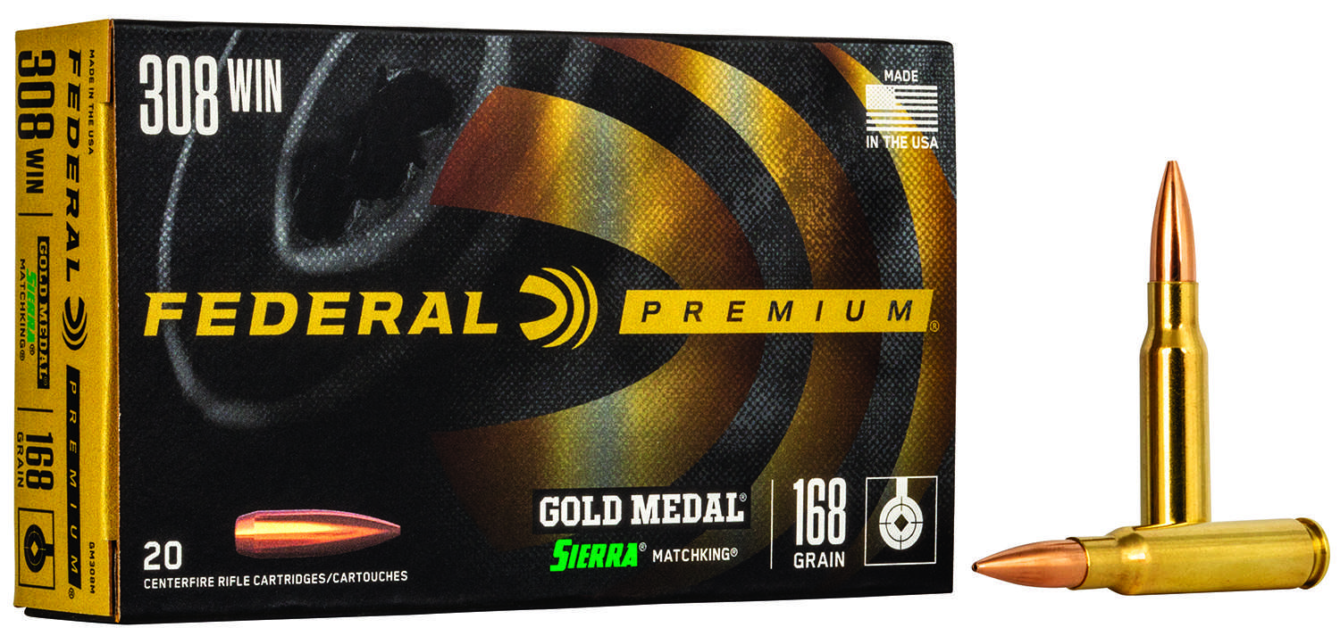 Federal Premium .308 Win 168 GR SMK