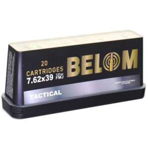 Belom 7.62×39 123 GR FMJ 20 Rounds